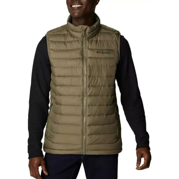 Columbia Men's Powder Lite Vest Olive Green Size XL MSRP $130 - Picture 1 of 1